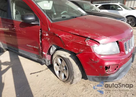 2015 Jeep Compass Sport from USA, damaged, VIN 1C4NJCBA0FD235624